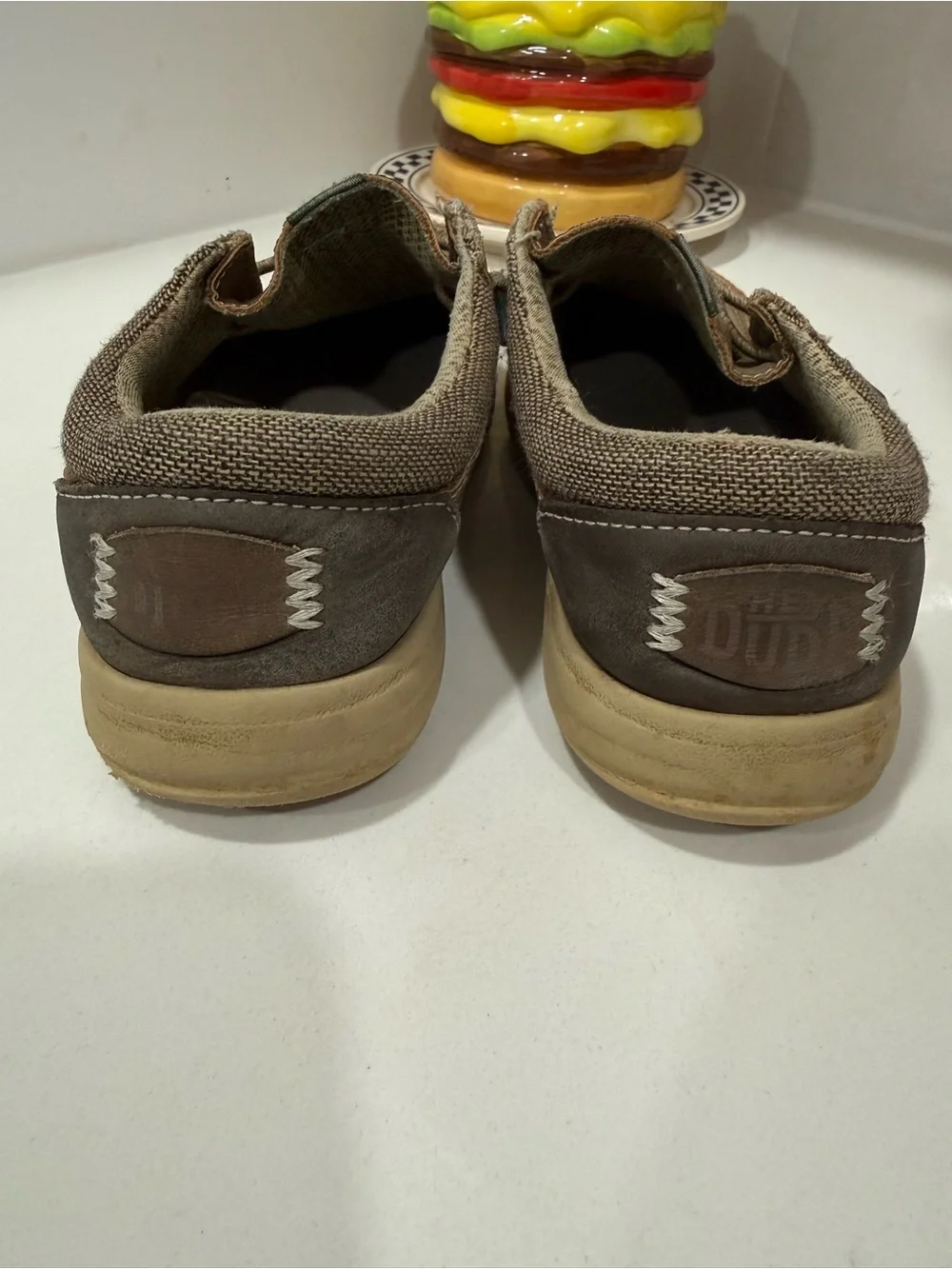 Hey Dude Kids Brown Slip-On Moccasins